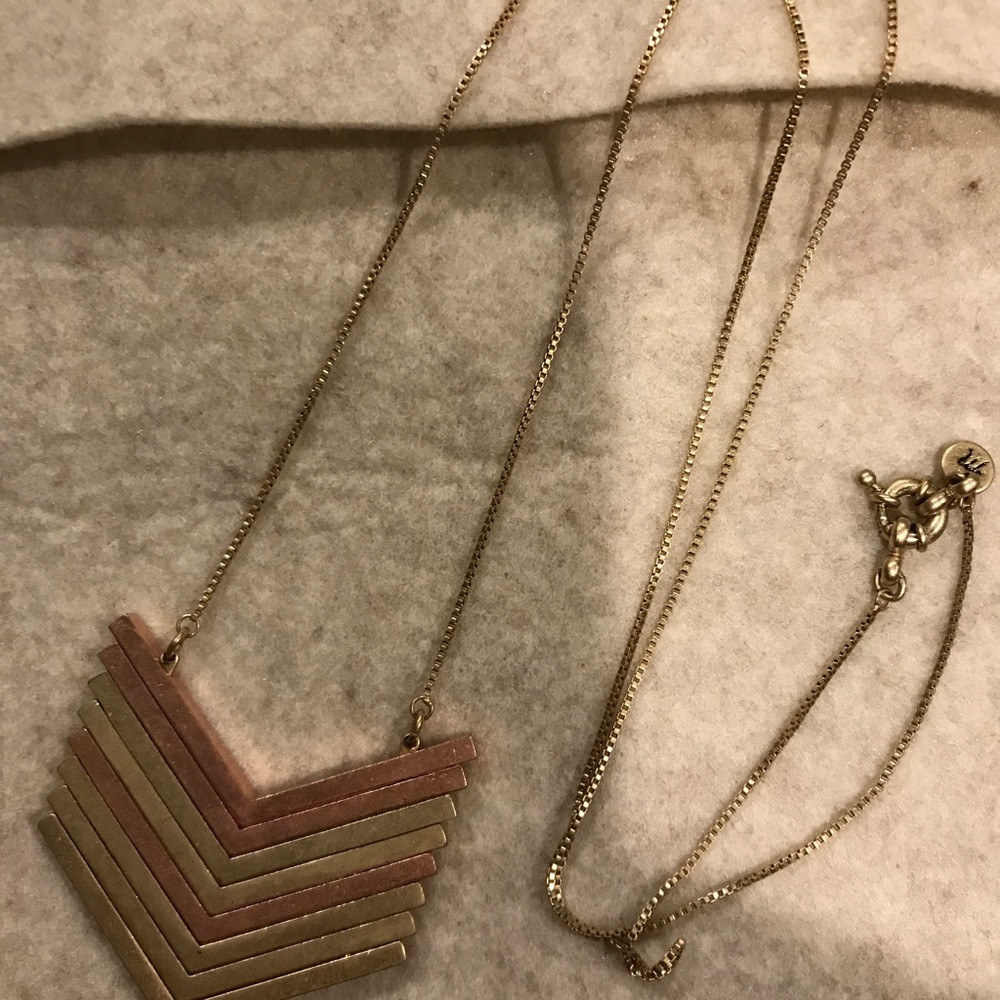 Madewell Arrow Stack Necklace